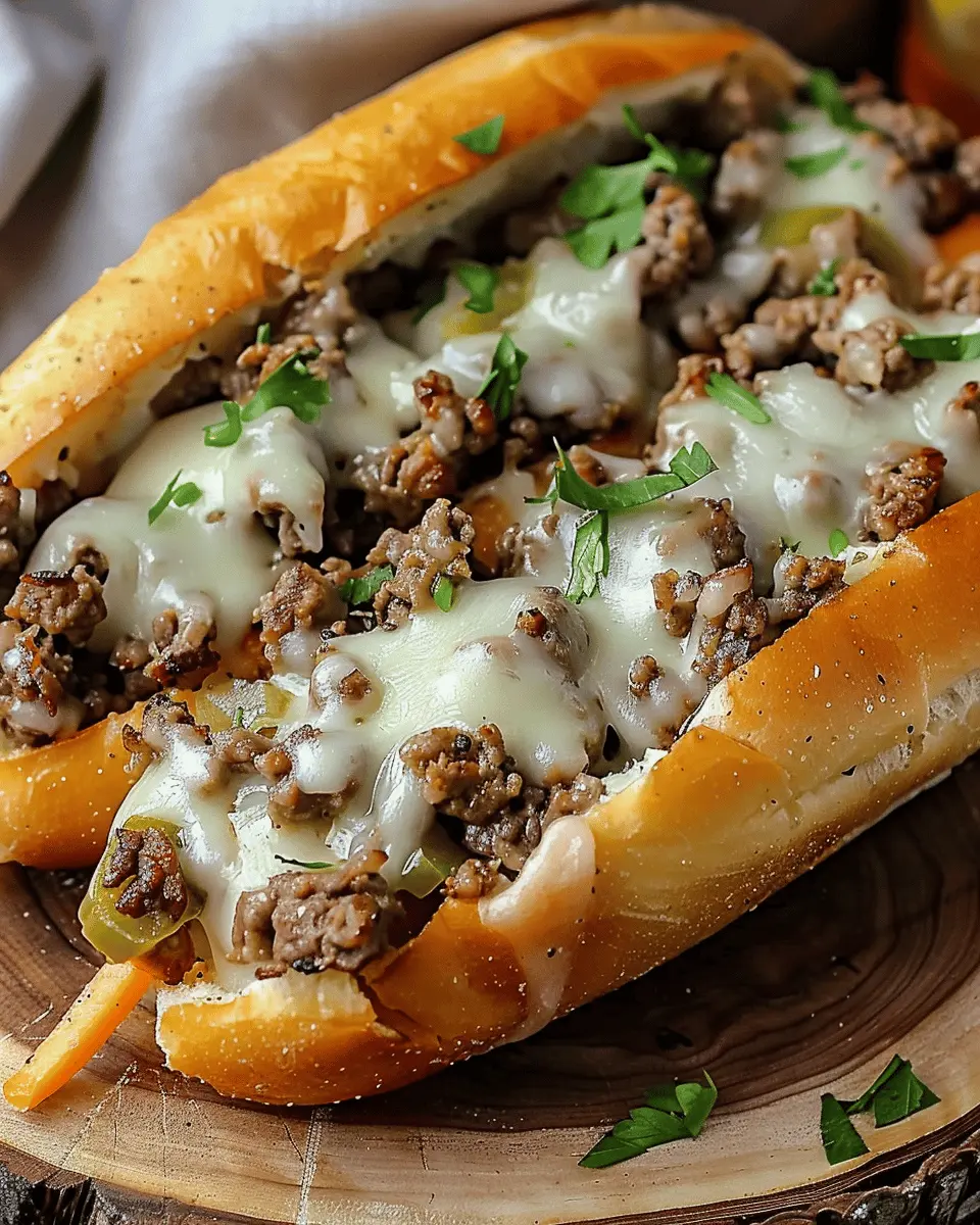 Ground Beef Philly Cheesesteaks: Easy Recipe for a Family Feast