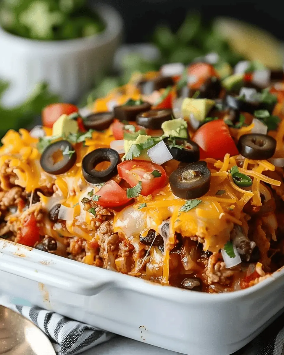 Walking Taco Casserole Recipe: Easy and Flavorful Family Favorite