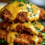 Pretzel Chicken with Mustard