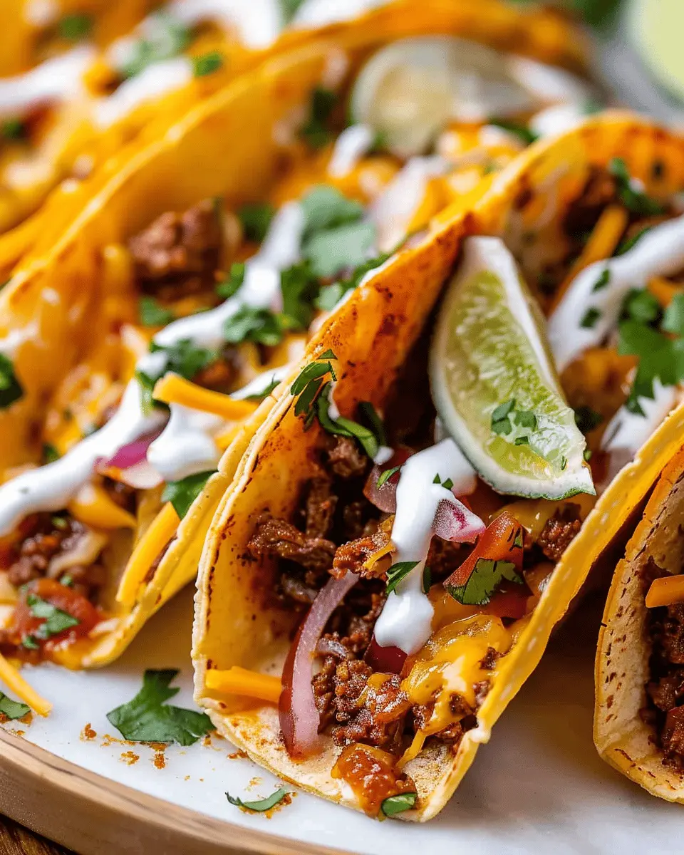 Crispy Beef Tacos: The Best Homemade Recipe You’ll Love