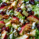 Honeycrisp Apple Feta Salad