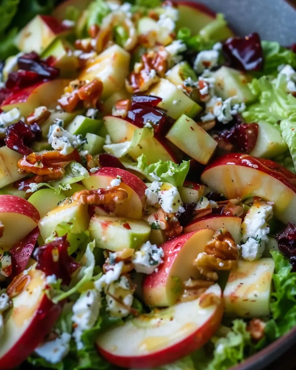 Honeycrisp Apple Feta Salad: A Refreshing Twist You’ll Love
