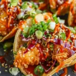 Crispy Chicken Wonton Tacos