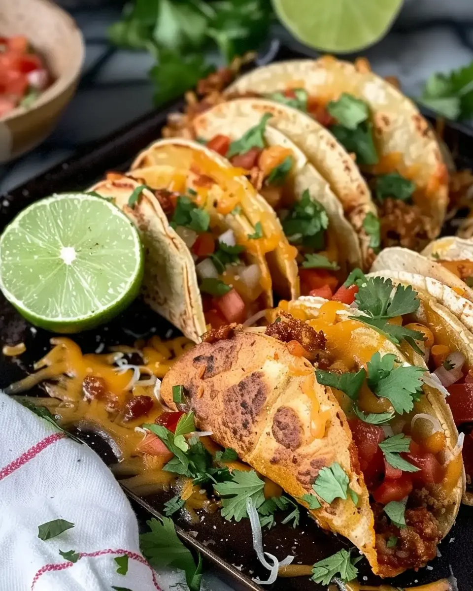 Crispy Oven Baked Tacos: Feel-Good Comfort Food Made Easy