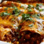 Vegetarian Black Bean Enchiladas