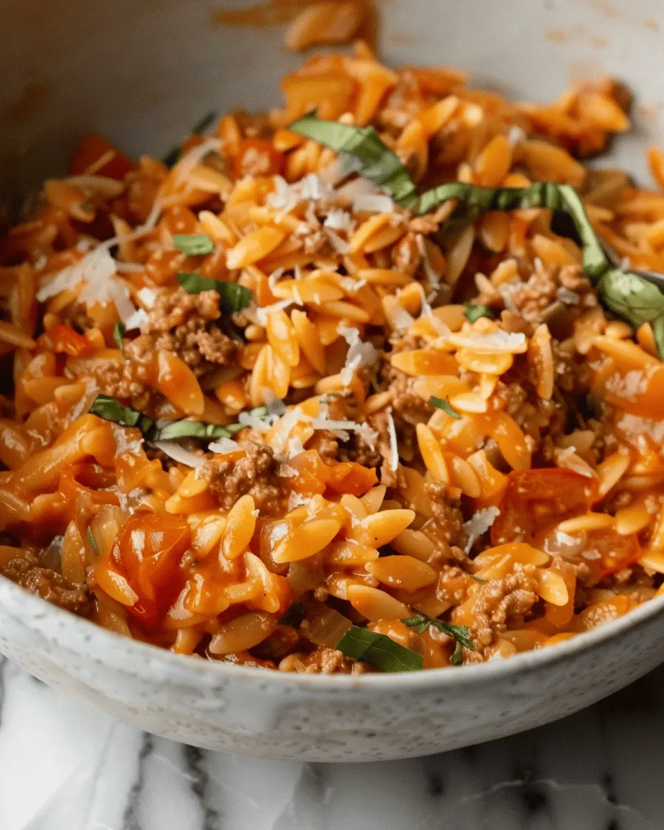 Ground Beef Orzo: Easy Tomato Recipe Everyone Will Love