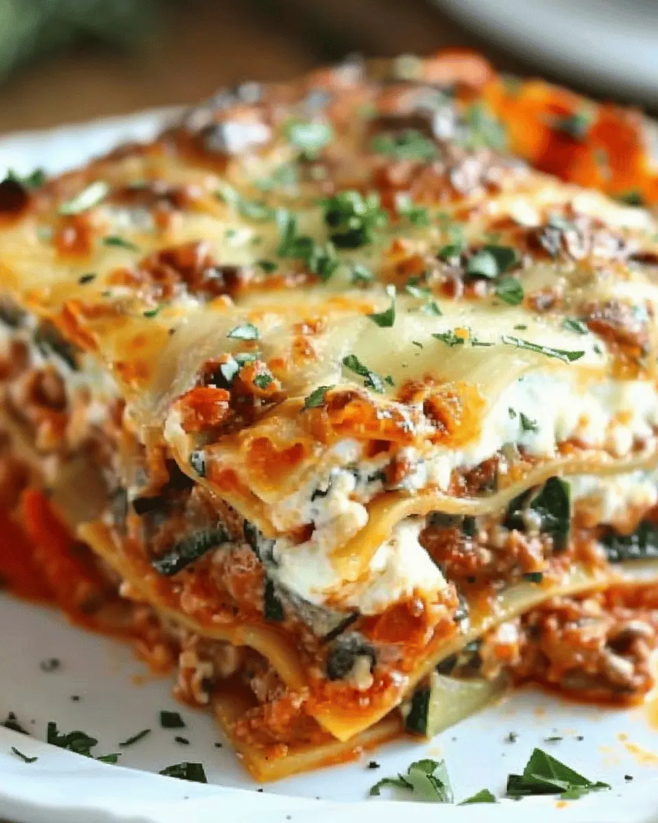 High Protein Veggie Lasagna: A Delicious Twist on a Classic Dish