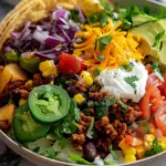 Loaded Potato Taco Bowl