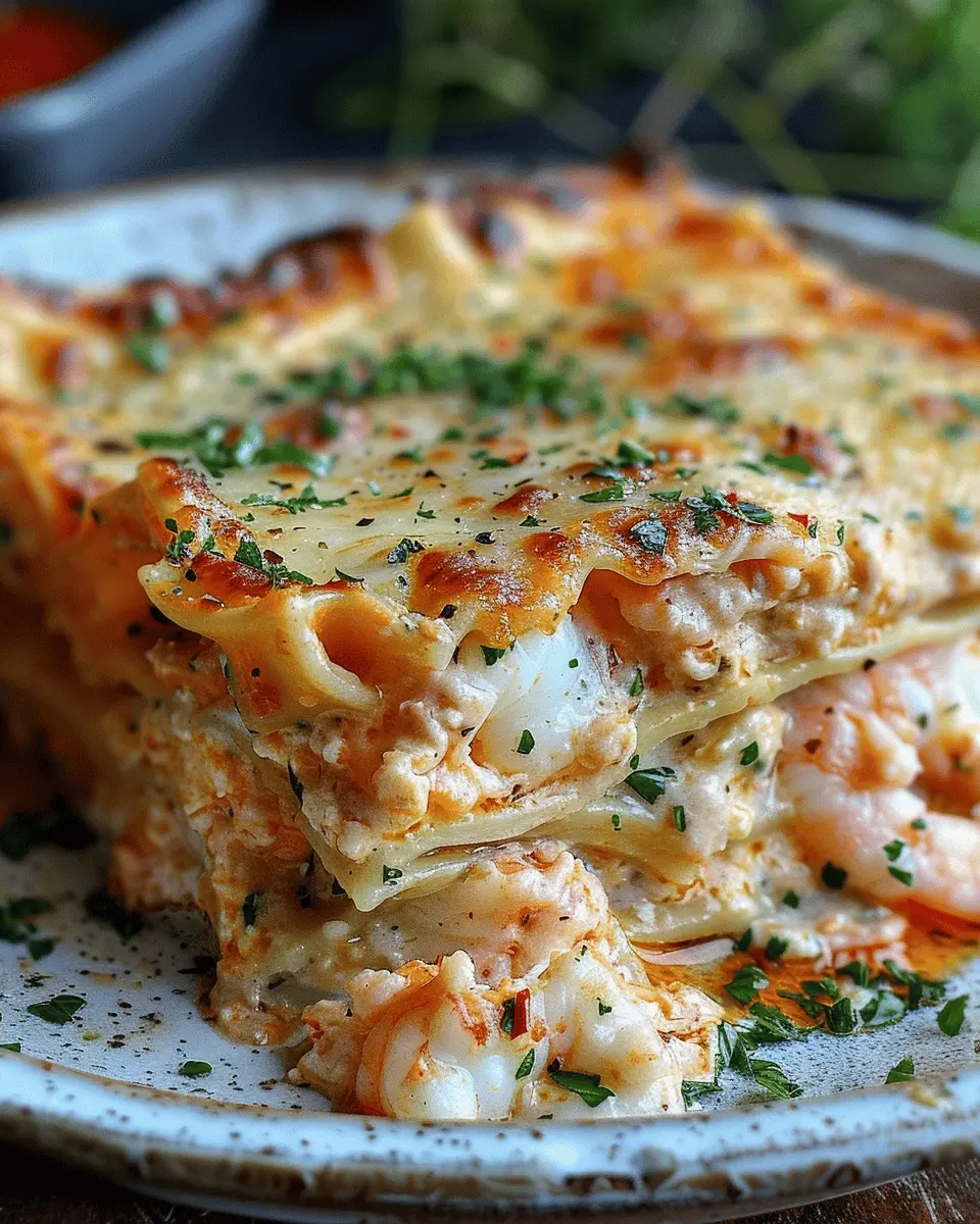 Shrimp Crab Lasagna: Indulgent Comfort Food for a Cozy Night