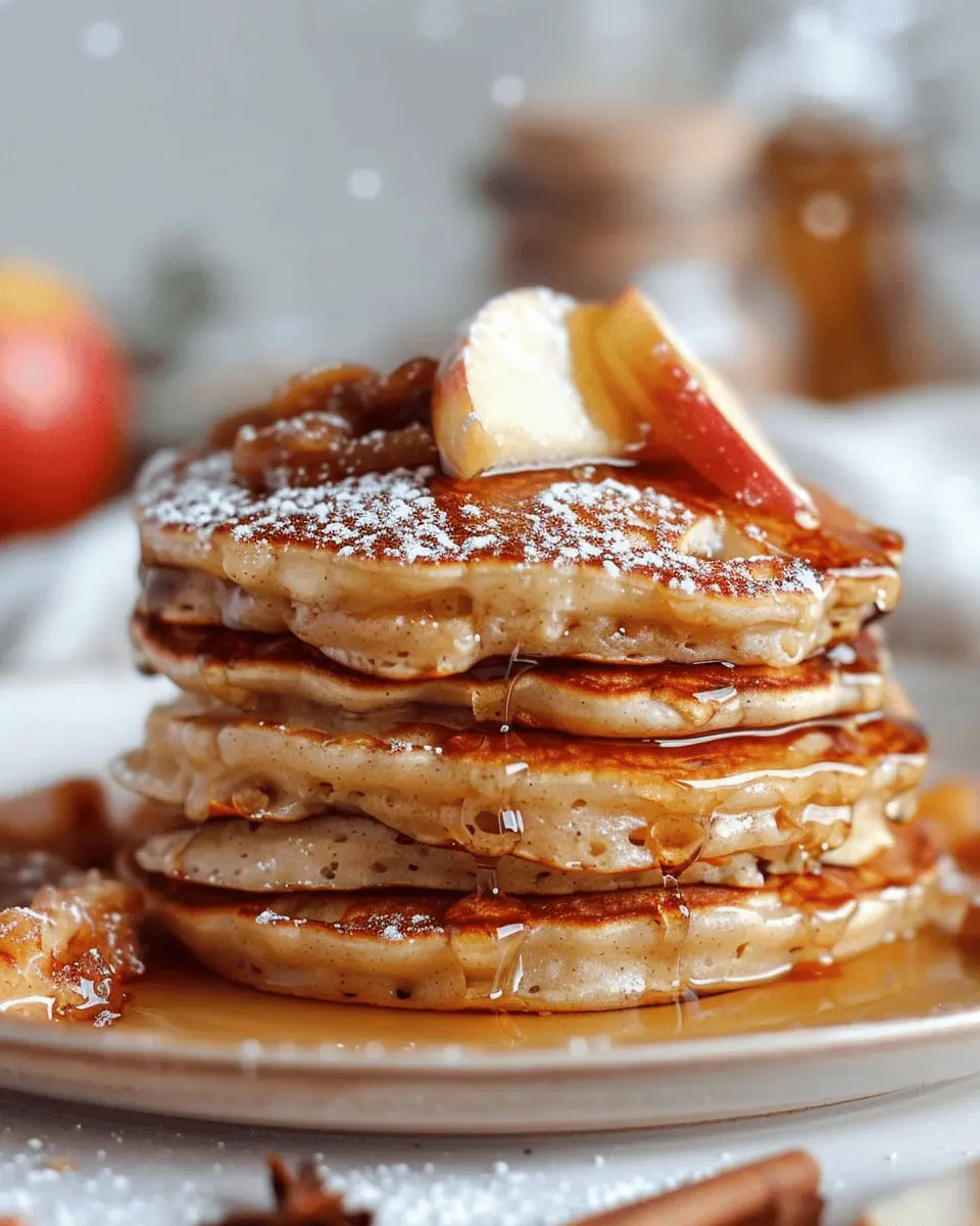 Apple Cinnamon Pancakes: The Best Fluffy Breakfast Delight