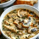Rotisserie Chicken Mushroom Soup