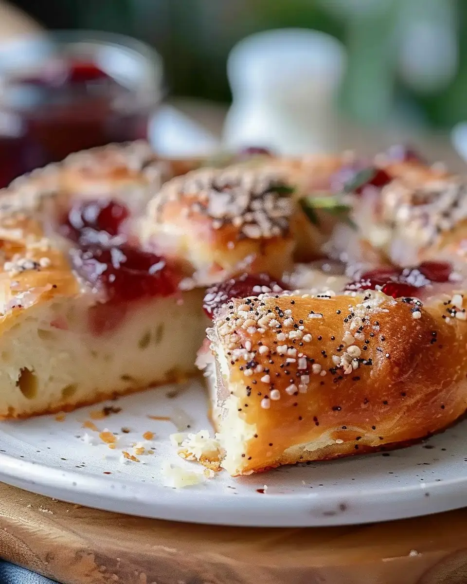 Homemade jam donut focaccia: An indulgent twist on a classic treat