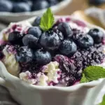 Blueberry Cottage Cheese Breakfast