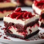 Red Velvet Cheesecake Brownies