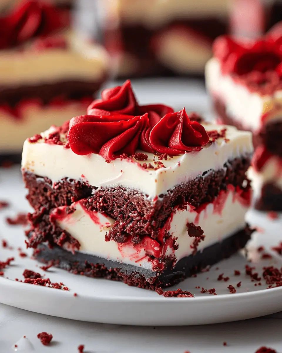 Red Velvet Cheesecake Brownies: The Best Indulgent Treat Recipe