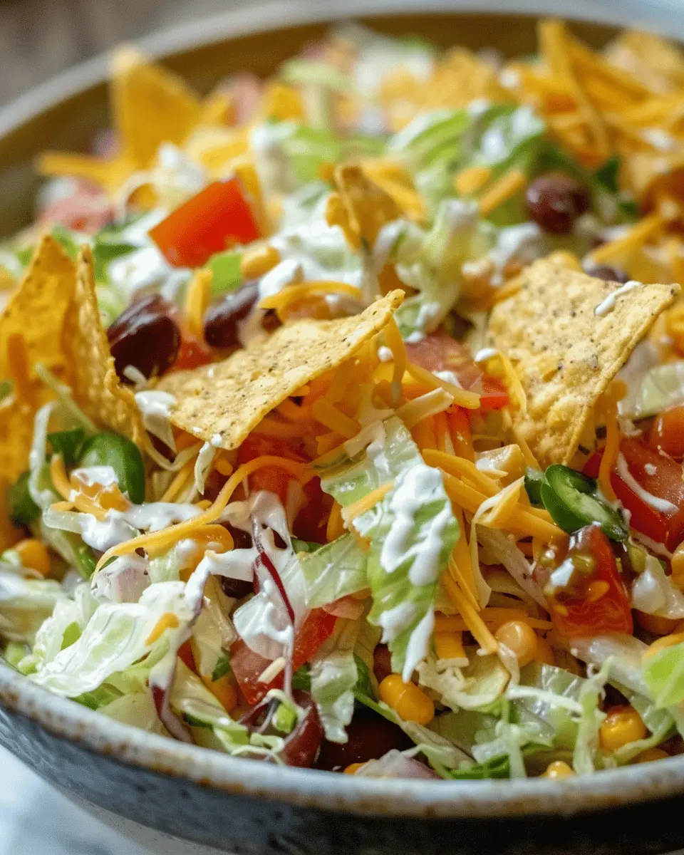 Frito Cowboy Cabbage Salad