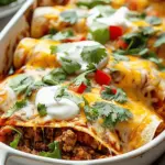 Ground Beef Enchiladas