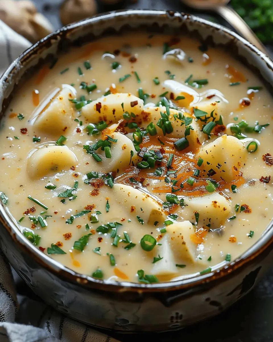 Outback Potato Soup: Easy Creamy Comfort with Turkey Bacon and Chicken Ham