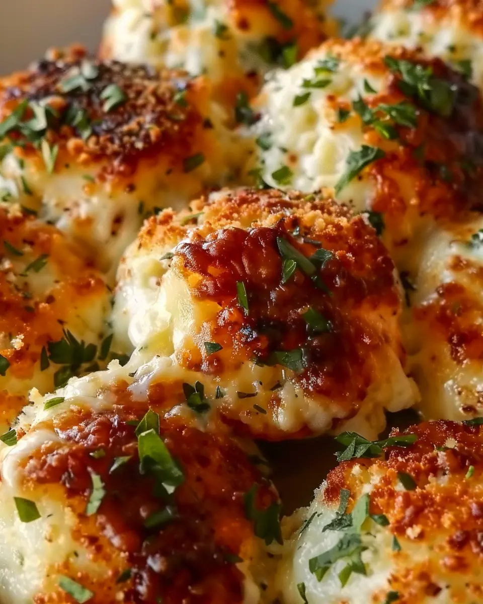 Parmesan Cloud Chicken Bombs: Indulgent Bites with Turkey Bacon