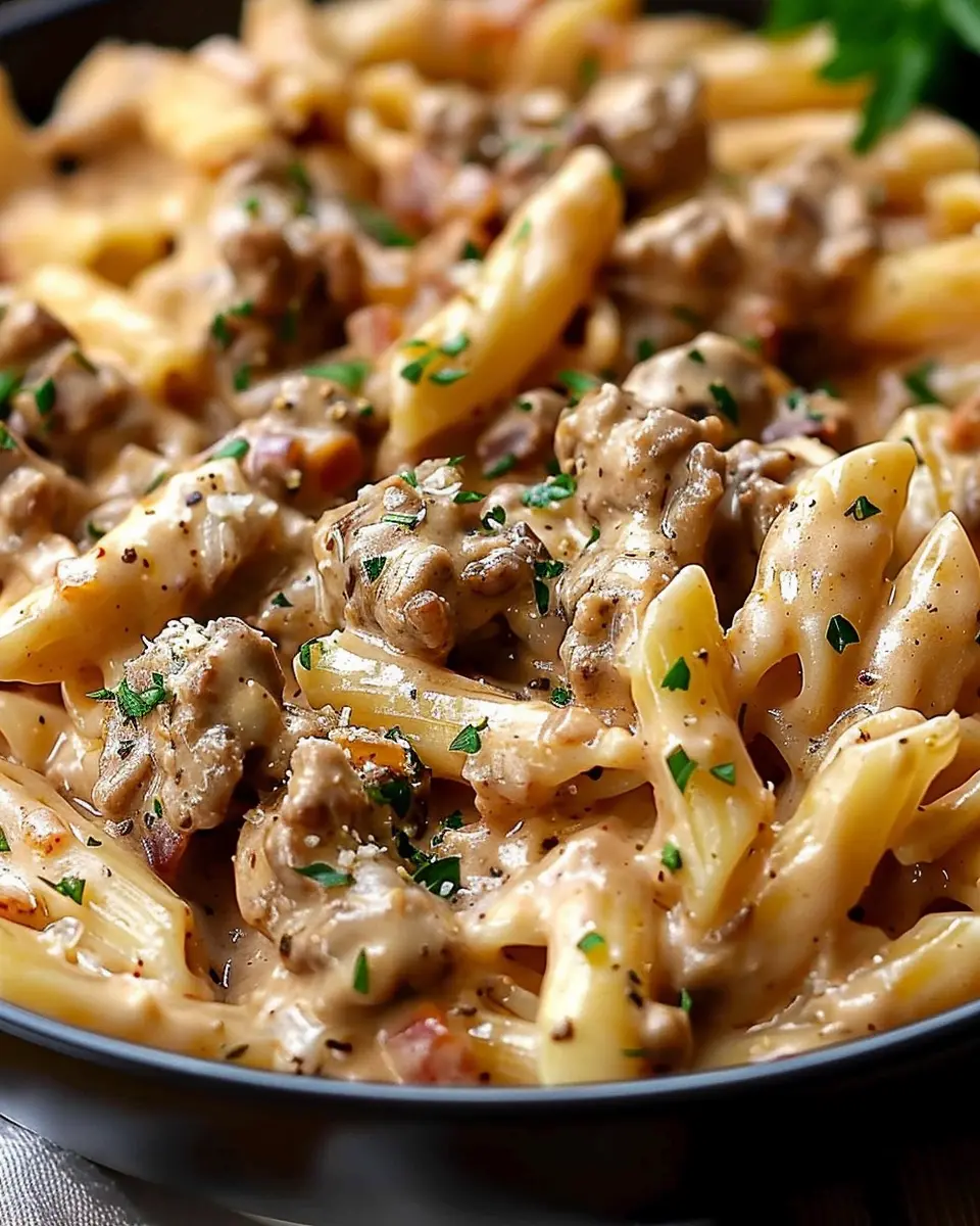 Creamy Beef Pasta: The Indulgent Comfort Food You Need