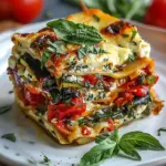 Layered Mediterranean Vegetable Lasagna