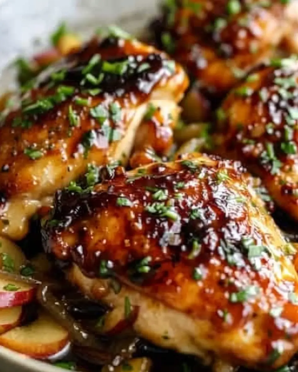Sticky Apple Cider Chicken: Easy Recipe for Cozy Family Dinners