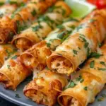 Crispy Chicken Taquitos