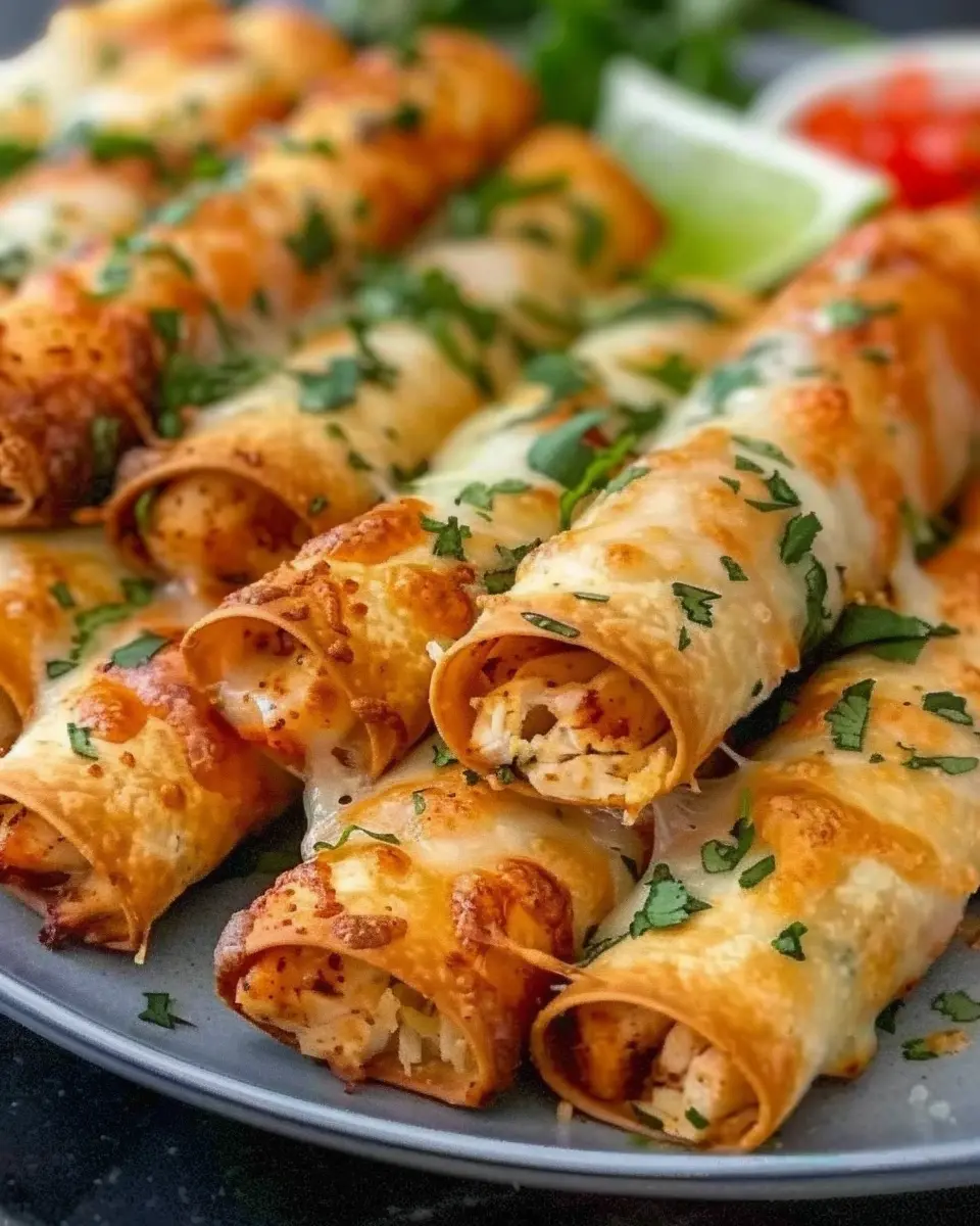 Crispy Chicken Taquitos: Easy &amp; Delicious Homemade Snack