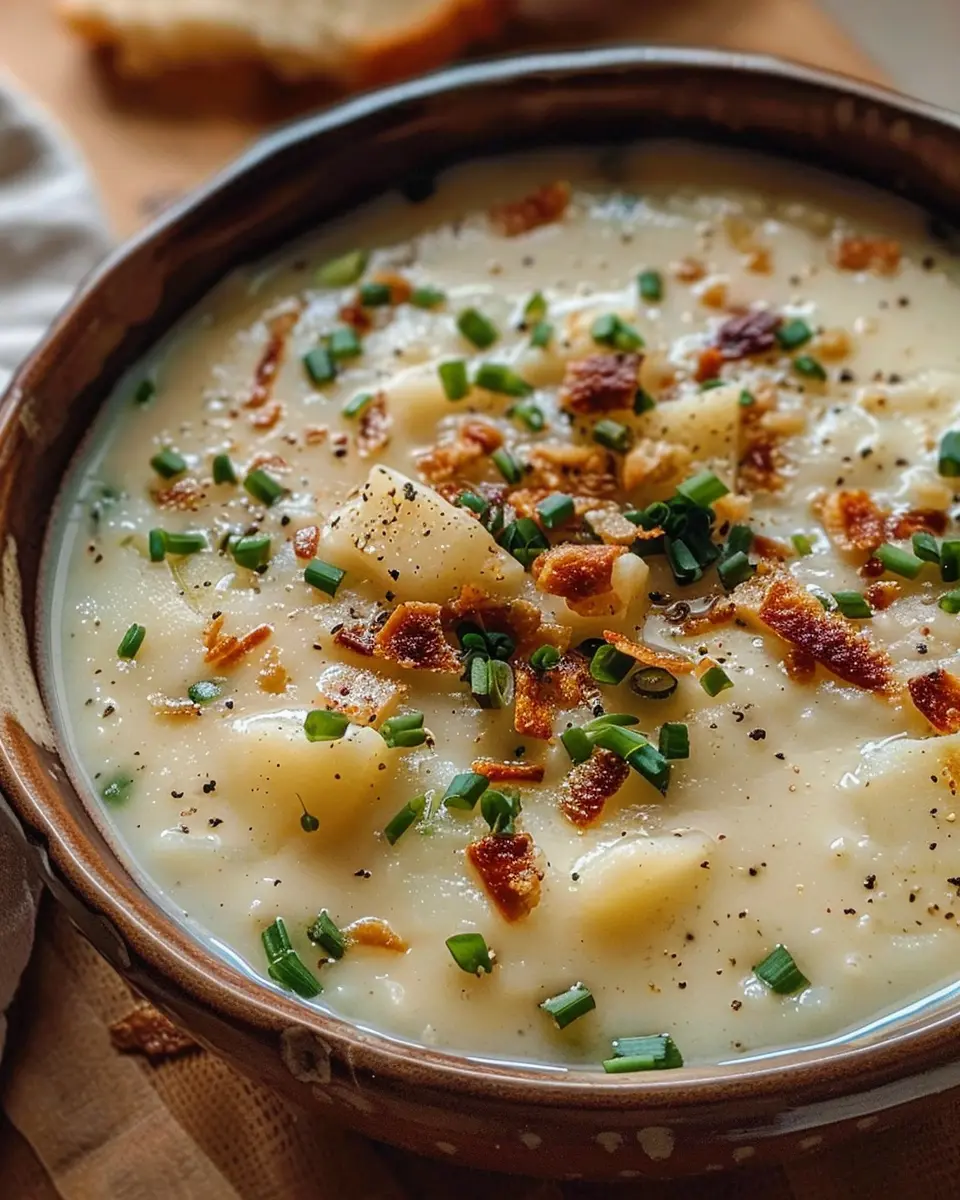 Pioneer Woman Potato Soup: Easy Comfort with Turkey Bacon Delight