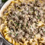 Ground Beef Stroganoff