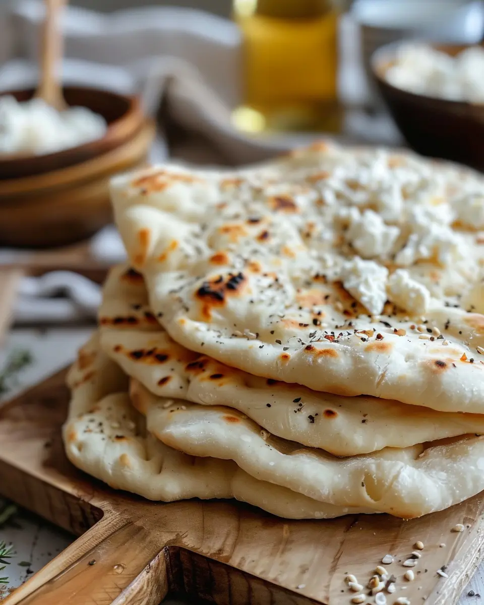 Cottage Cheese Flatbread: Easy Delights with Turkey Bacon and Spinach