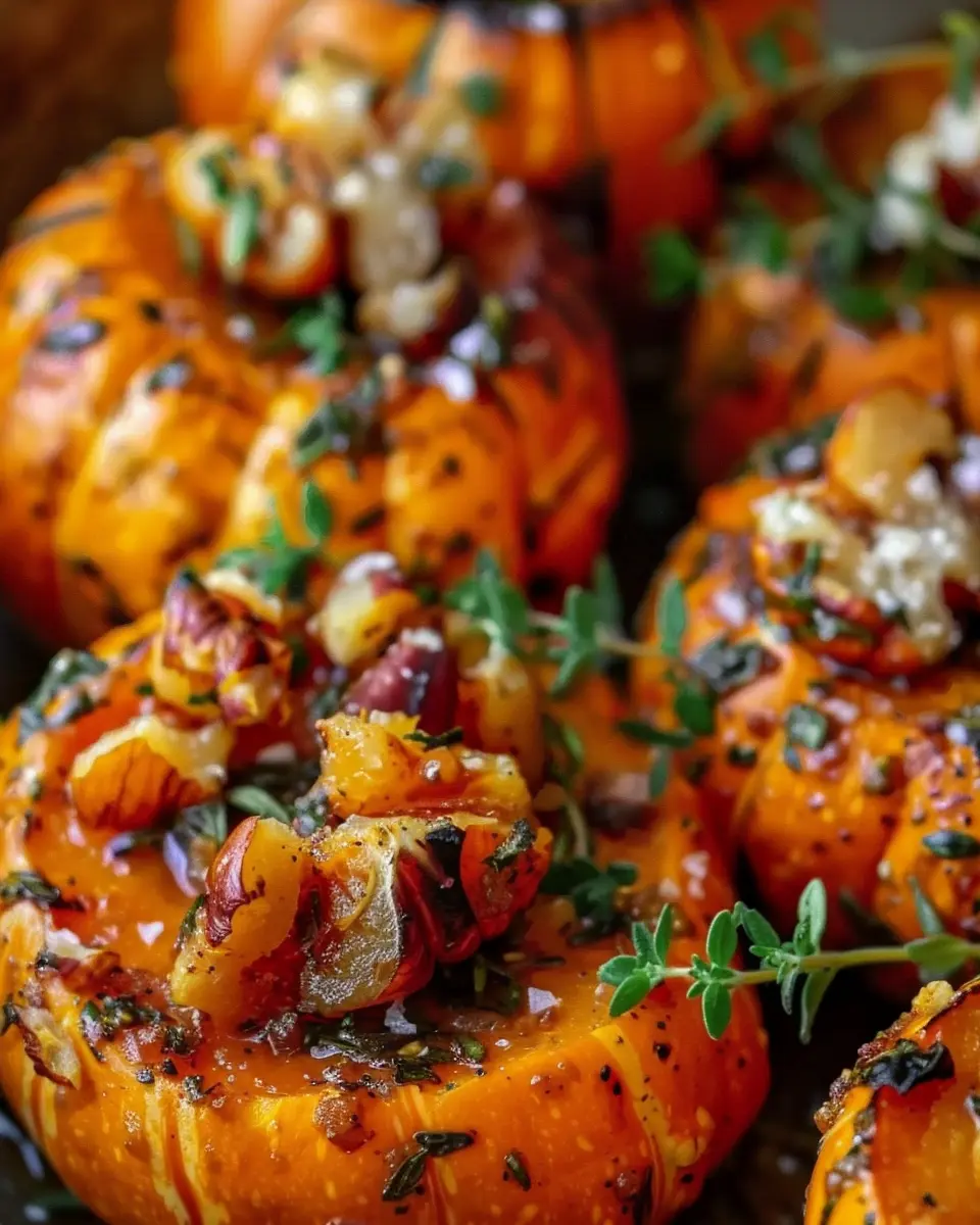 Maple Roasted Pumpkin: Easy Fall Dish with Turkey Bacon Delight