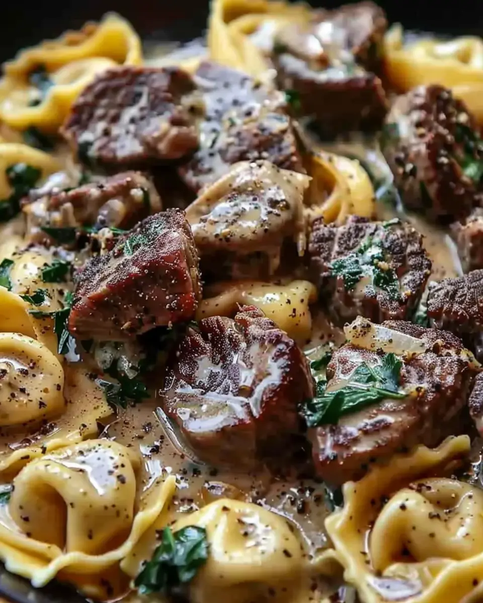 Cracked Garlic Steak Tortellini: A Flavorful Comfort Dish