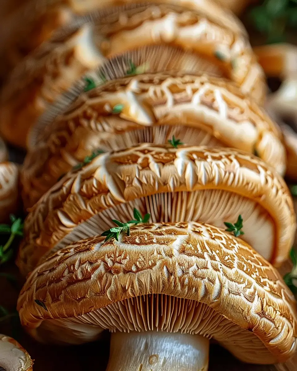 Savory Mushroom Delight: Easy Recipes with Turkey Bacon and Chicken Ham