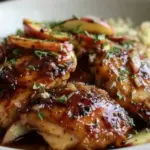 Sticky Apple Cider Chicken