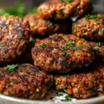 Lentil Vegan Sausage Patties