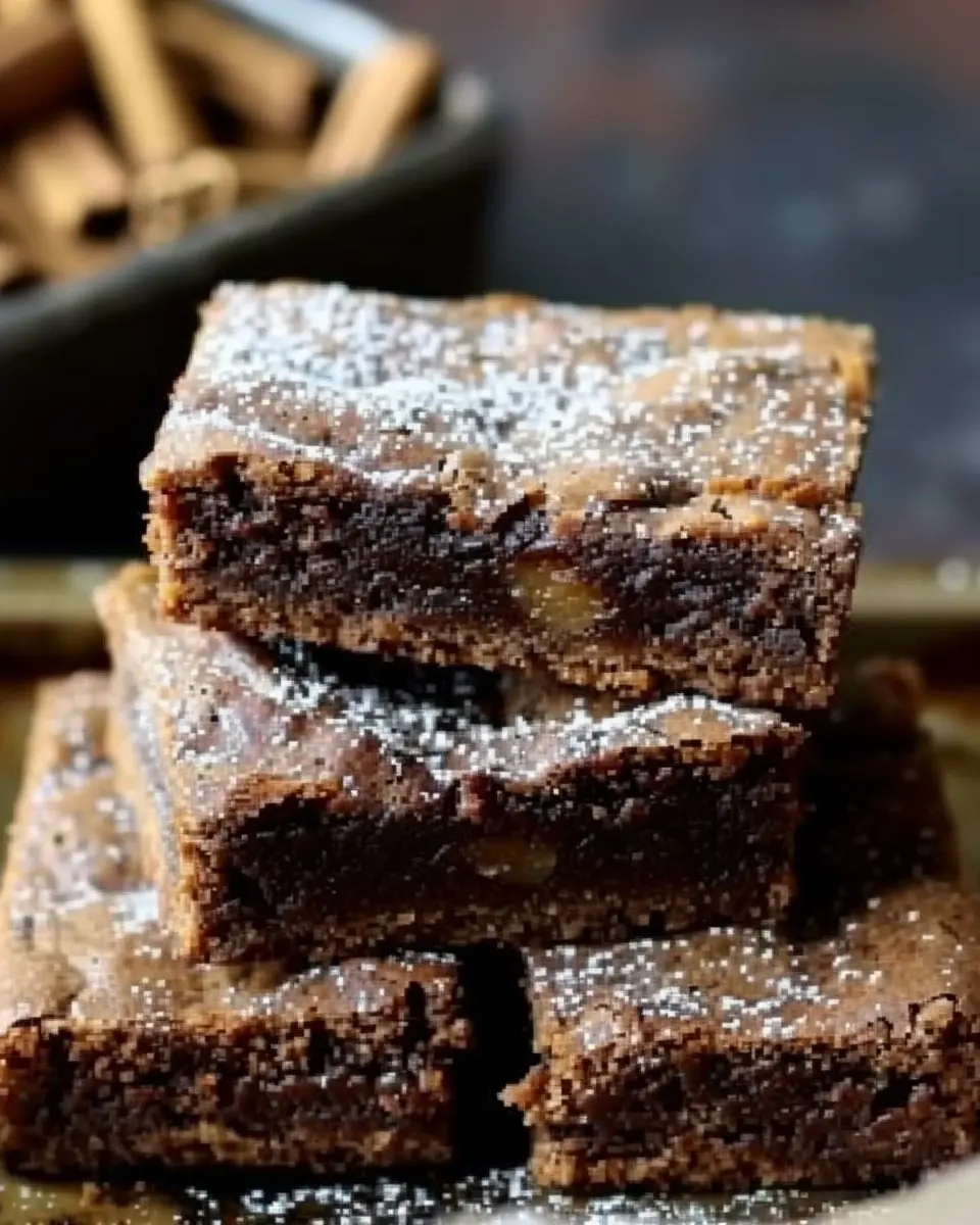 Gingerbread Brownies