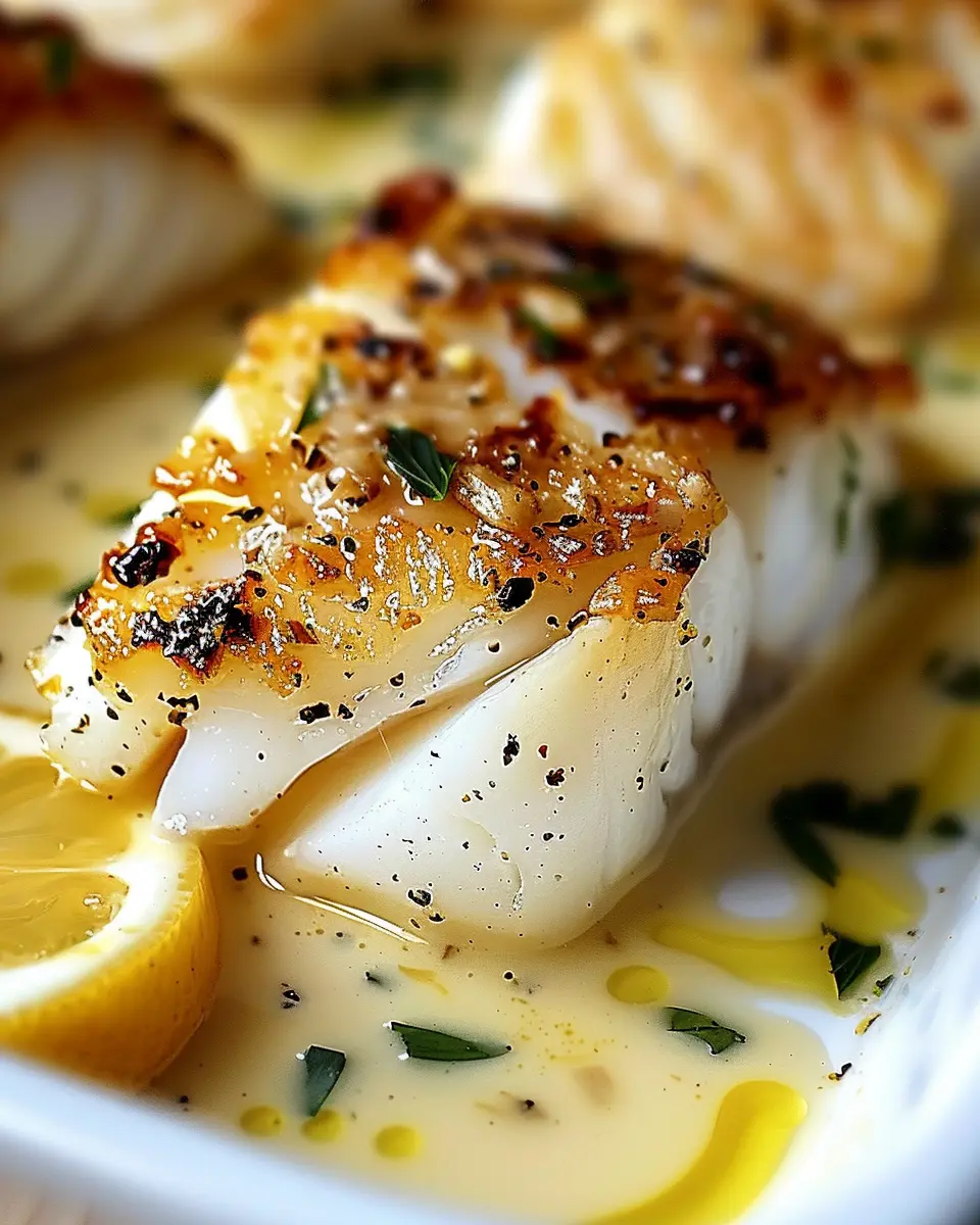 Baked Cod in Coconut Lemon: Easy and Flavorful Weeknight Delight