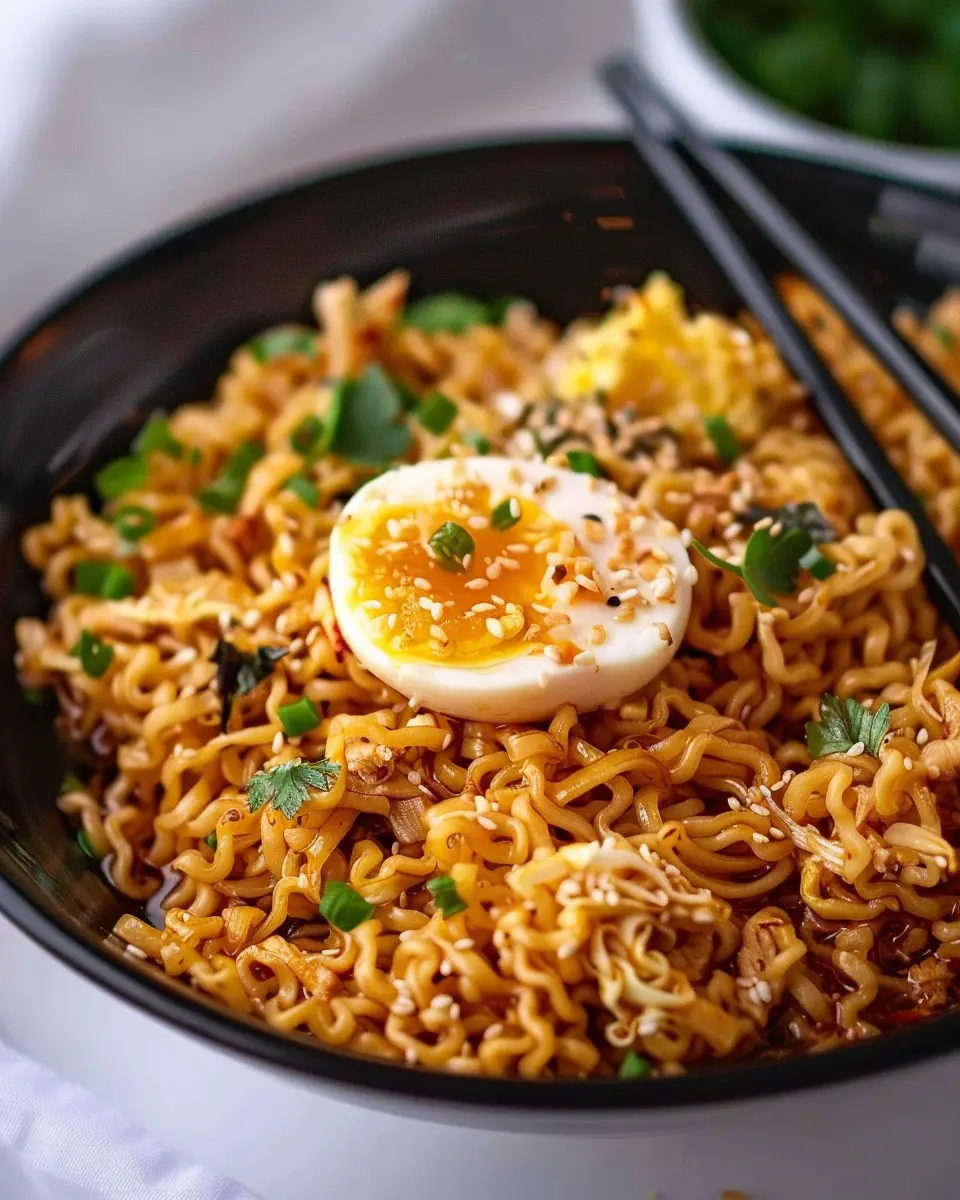 TikTok Ramen: Easy Recipe with Turkey Bacon and Chicken Ham