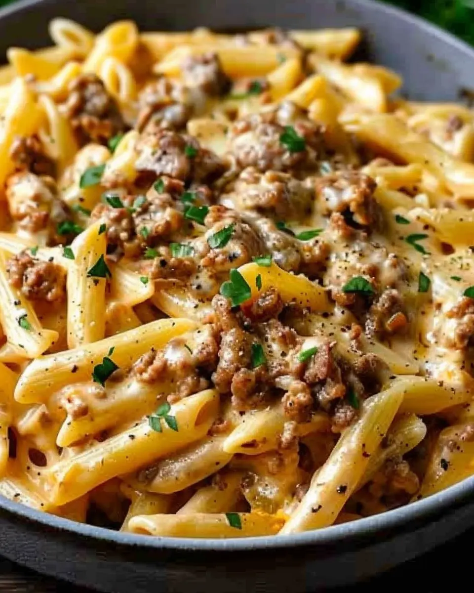 Creamy Beef Pasta: A Rich and Indulgent Weeknight Delight