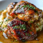 Smothered Chicken Thighs Gravy