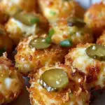 Crispy Pickle Cheese Bites