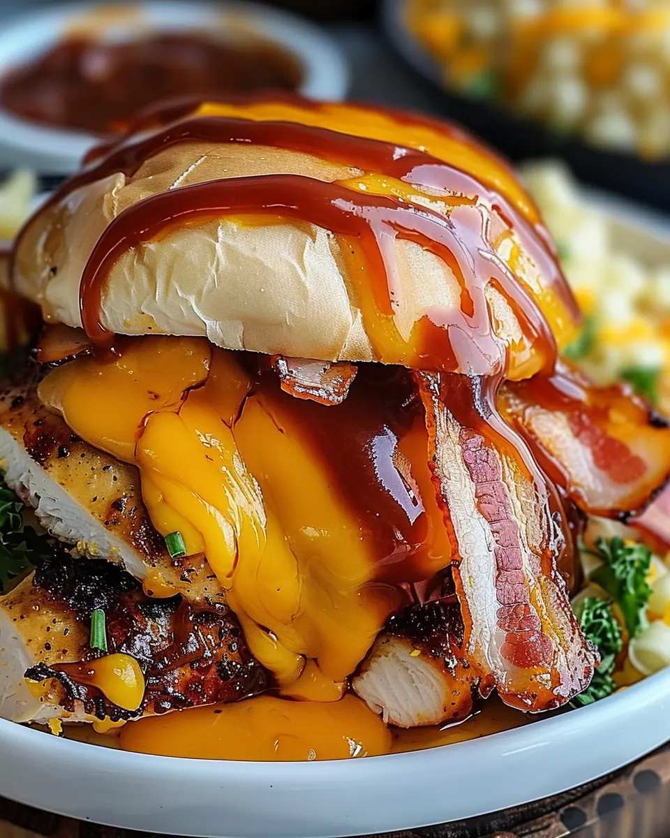 Cowboy BBQ Turkey Bacon Cheddar Chicken: A Juicy Delight at Home