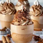 Gingerbread Latte Mousse Domes