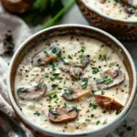 Cottage Cheese Mushroom Soup