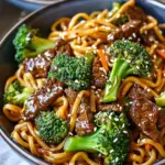 Beef and Broccoli Lo Mein