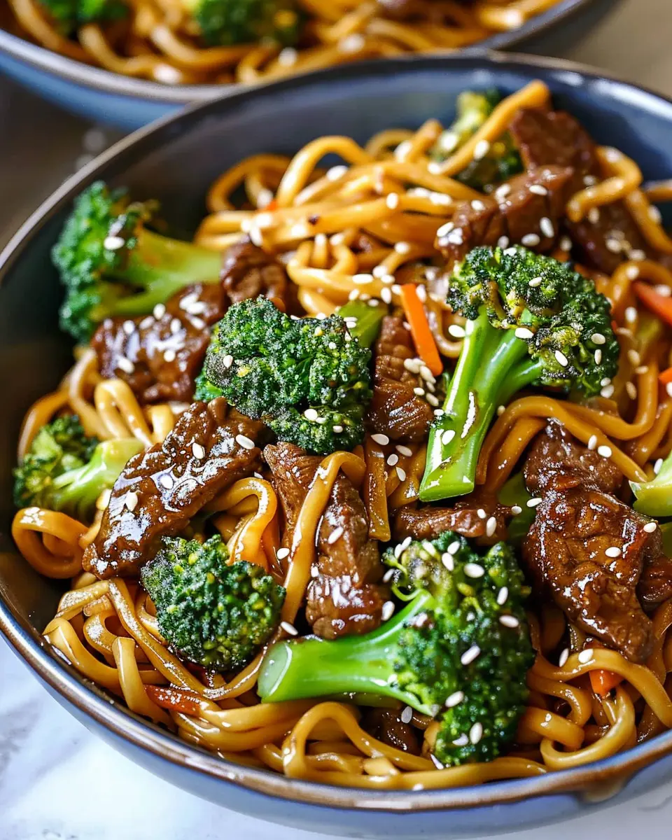 Beef and Broccoli Lo Mein: Easy Comfort Food in 30 Minutes