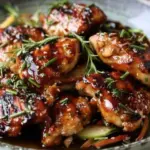 Sticky Apple Cider Chicken
