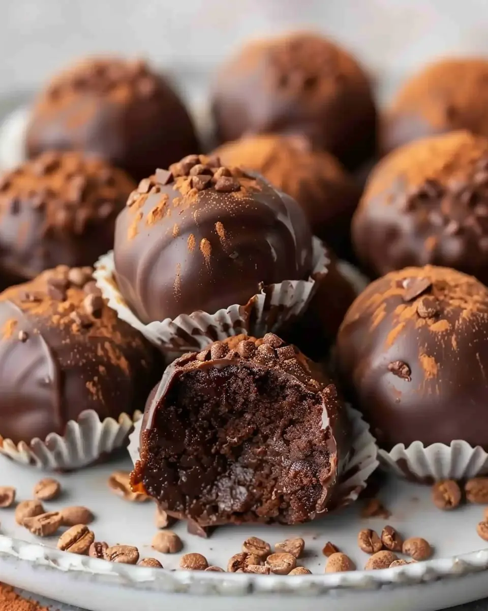 5-Ingredient Espresso Chocolate Truffles: Indulgent Homemade Delight