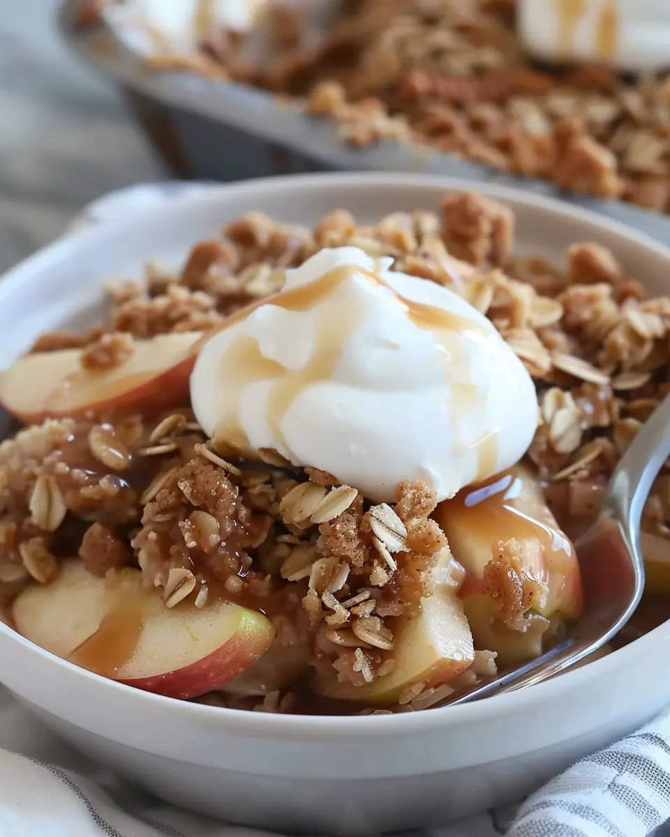 Healthy High Protein Apple Crisp: Your New Guilt-Free Delight